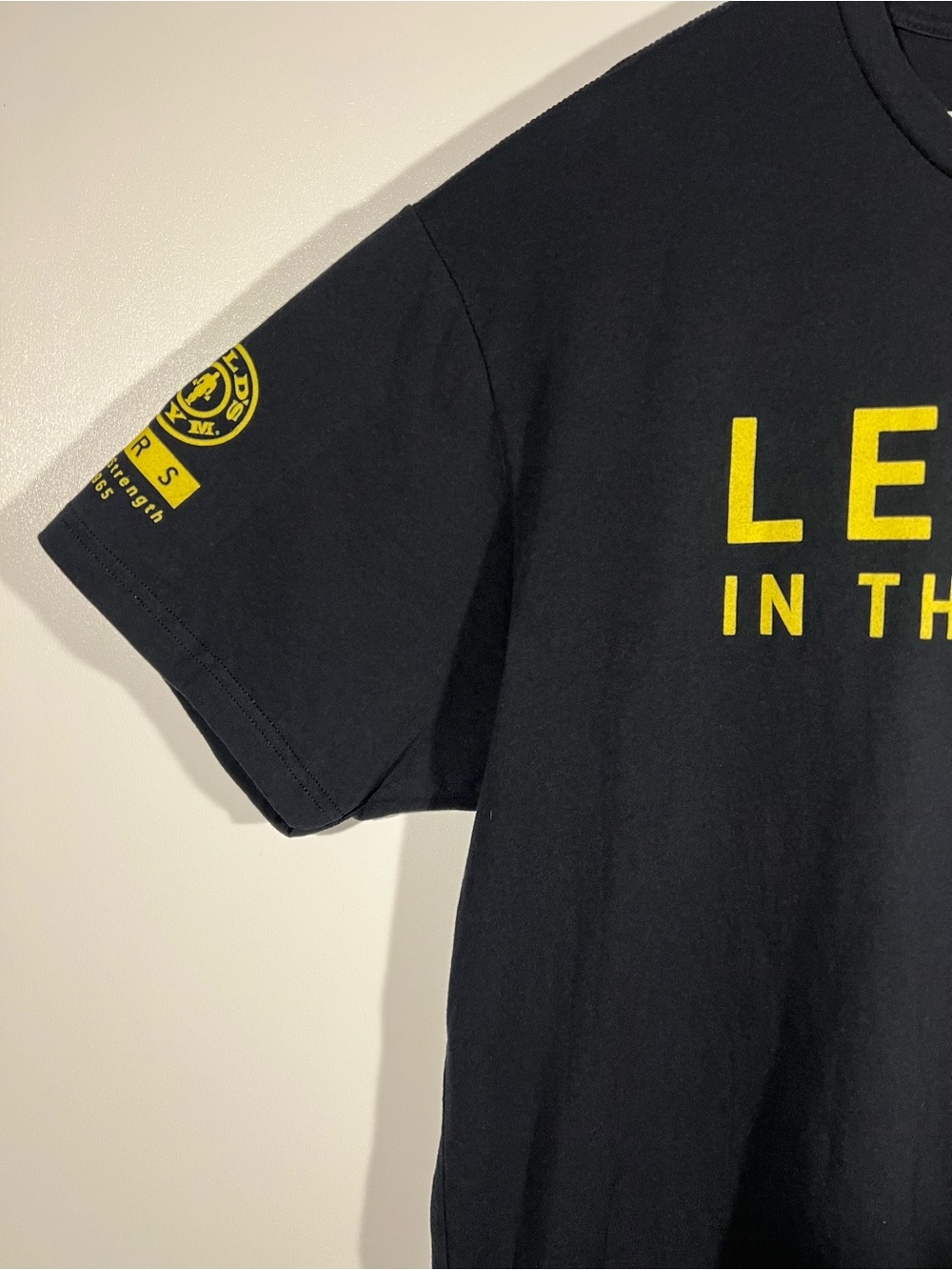 Gold's Gym Shirt Mens 3XL Black Legacy In The Making 50 Years Graphic Logo Gym - Picture 6 of 8